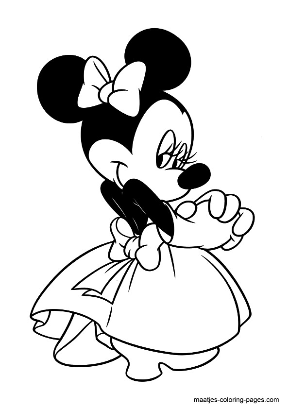 Mini Mouse Printable Coloring Pages
 mini mouse priting