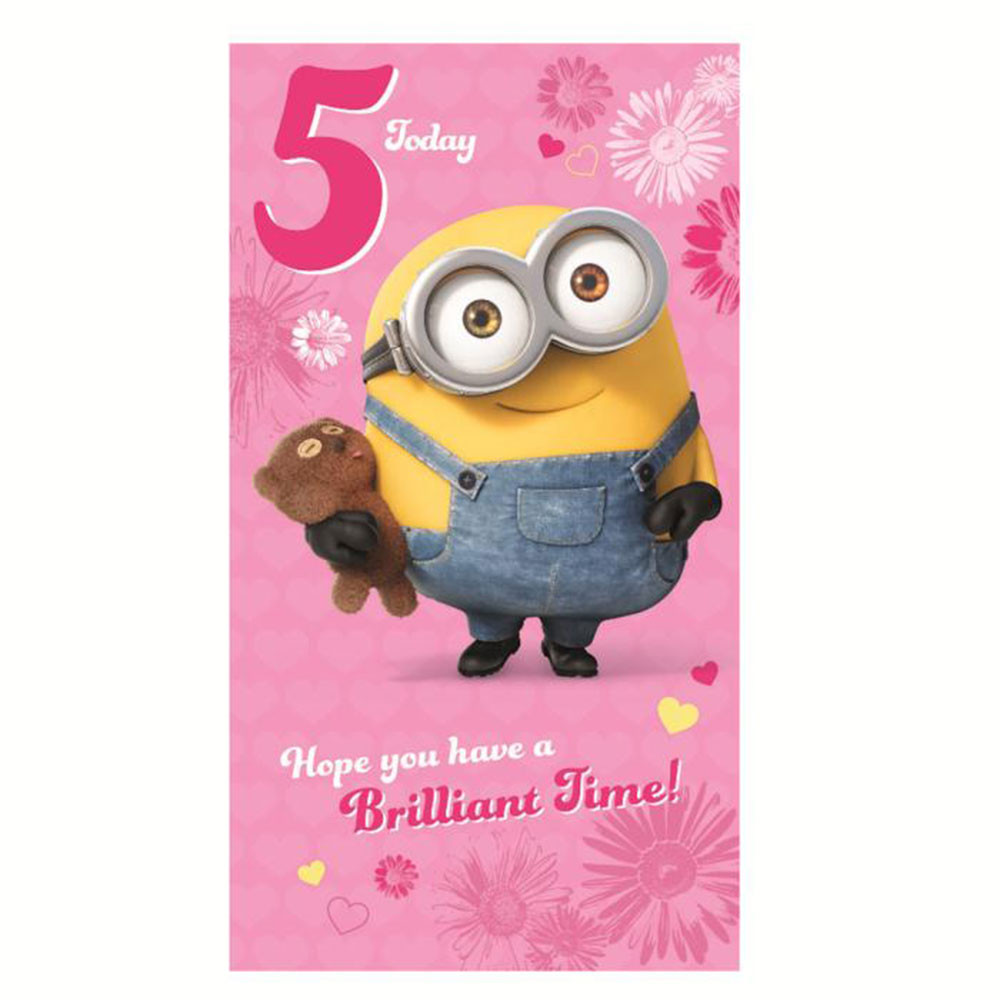 Minions Birthday Card Printable
 Minion Birthday Card Collection