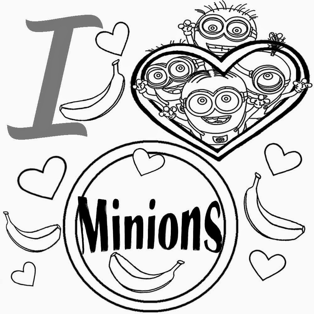 Minions Coloring Pages To Print
 Free Coloring Pages Printable To Color Kids