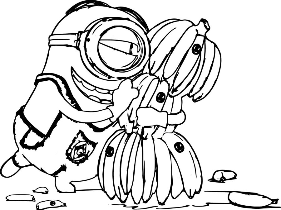 Minions Coloring Pages To Print
 Minion Coloring Pages Best Coloring Pages For Kids