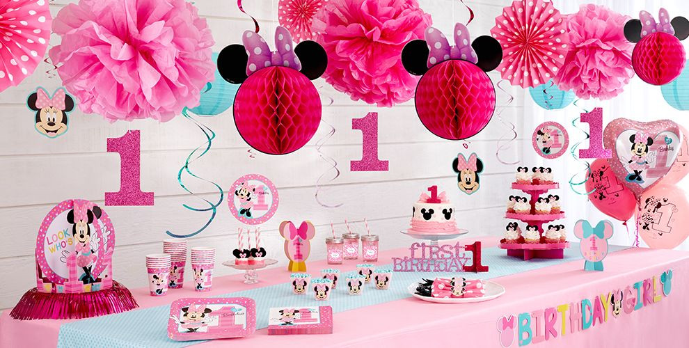 Minnie Mouse 1St Birthday Party Ideas
 Minnie Mouse 1st Birthday Party Supplies