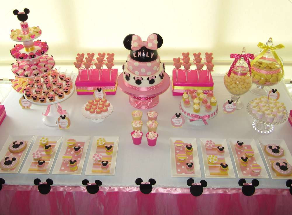 Minnie Mouse 1St Birthday Party Ideas
 Minnie Mouse Birthday Party Ideas 3 of 15