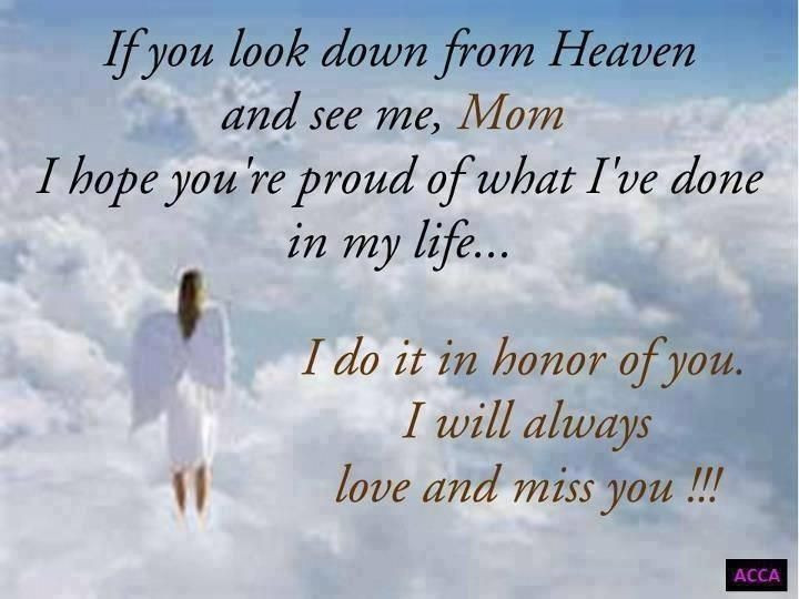 Missing Mother Quotes
 Missing Mother In Heaven Quotes