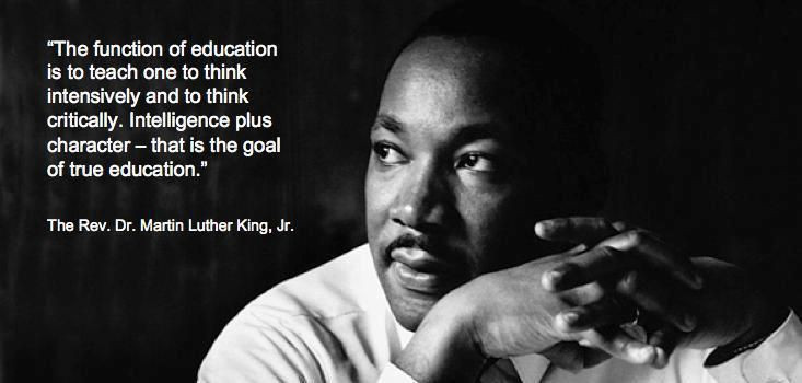 Mlk Quote Education
 The Function Education Mlk Quotes QuotesGram