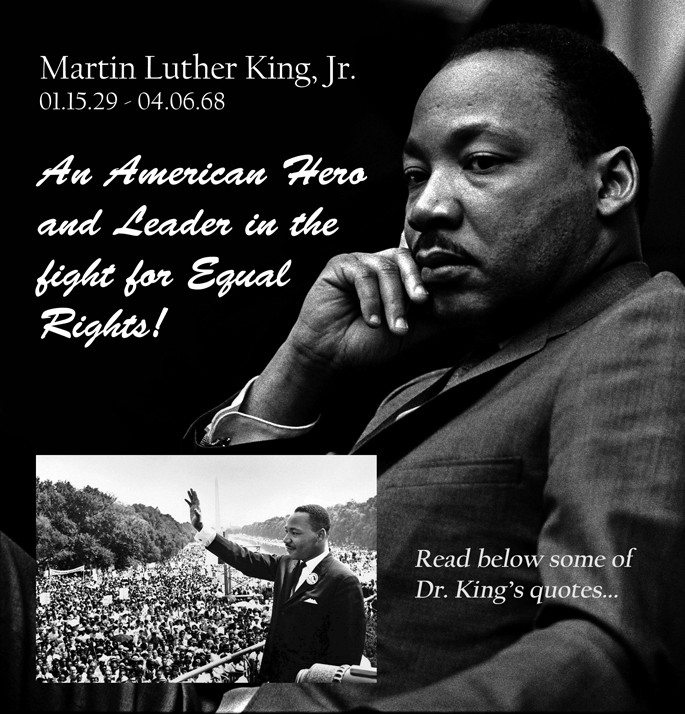 Mlk Quote Education
 A tribute to Martin Luther King Chestnut ESL EFL