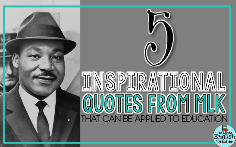 Mlk Quote Education
 5 Inspirational Quotes about Education from Dr Martin