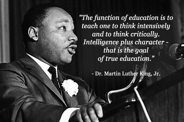 Mlk Quote Education
 37 best MLK plus images on Pinterest