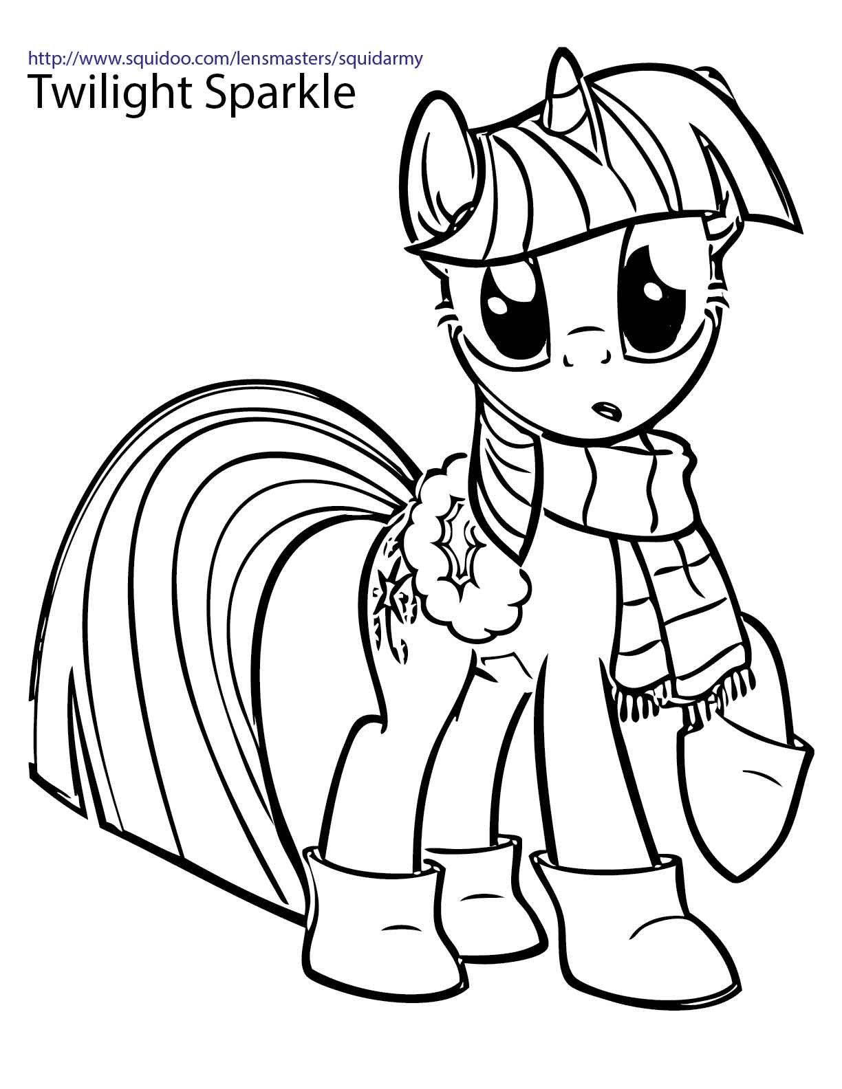 Mlp Coloring Book
 Christmas My Little Pony Coloring Pages Coloring Home