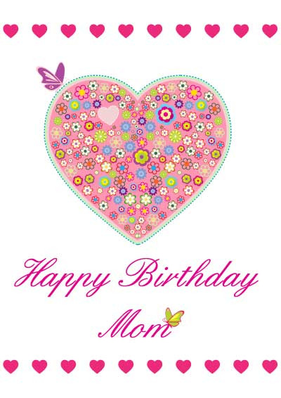 Mom Birthday Card Printable
 Printable Birthday Cards – StudentsChillOut