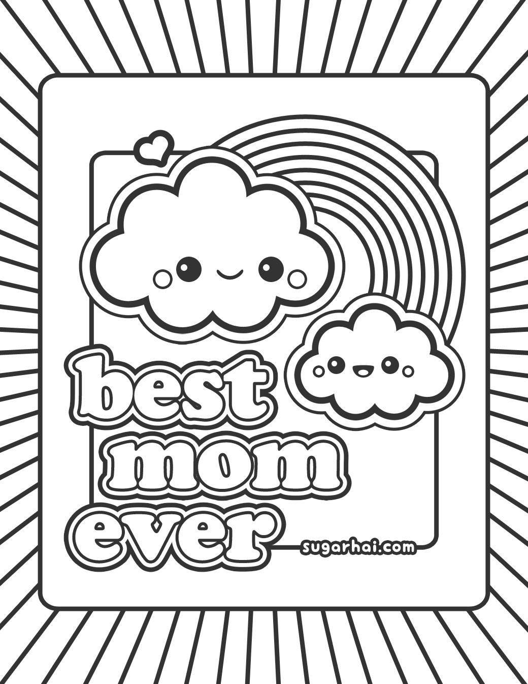 Mom Coloring Pages To Print
 Mom And Dad Coloring Pages Coloring Home