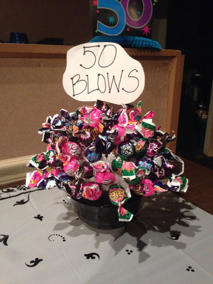 Mom'S Birthday Gift Ideas
 50 Blows bouquet for a 50th birthday party t