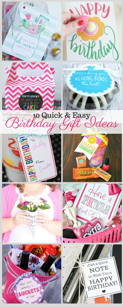 Mom'S Birthday Gift Ideas
 10 Quick and Easy Birthday Gift Ideas Liz on Call