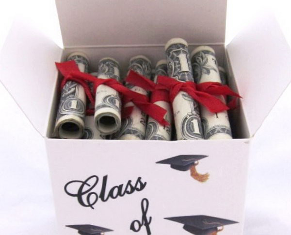 Money Gift Ideas For Graduation
 25 DIY Graduation Cash Gifts Hative