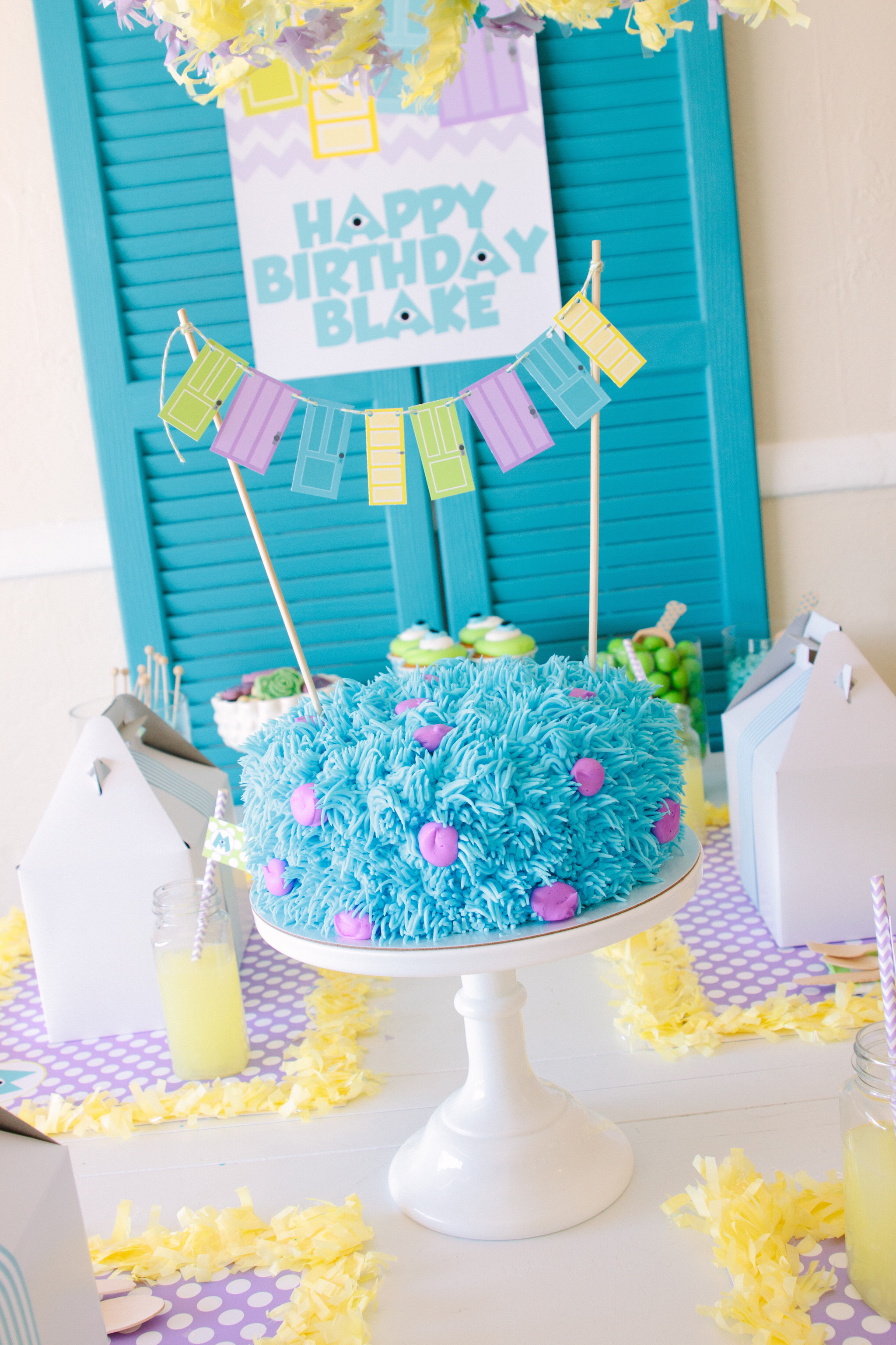 Monster Inc Birthday Party
 Monsters Inc Inspired Birthday Party Project Nursery