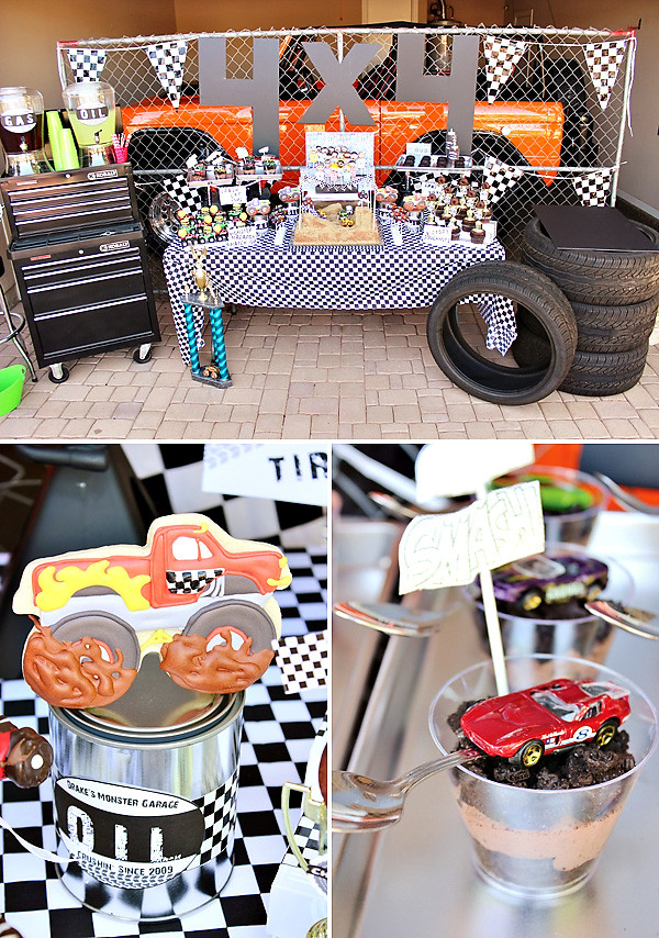 Monster Jam Birthday Decorations
 Awesome Monster Jam Truck Party Boys Birthday