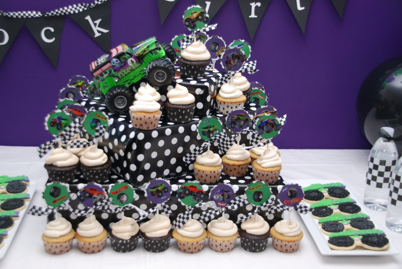 Monster Truck Birthday Party
 Pirates & Princesses Brock s Monster Truck 4th Birthday Party