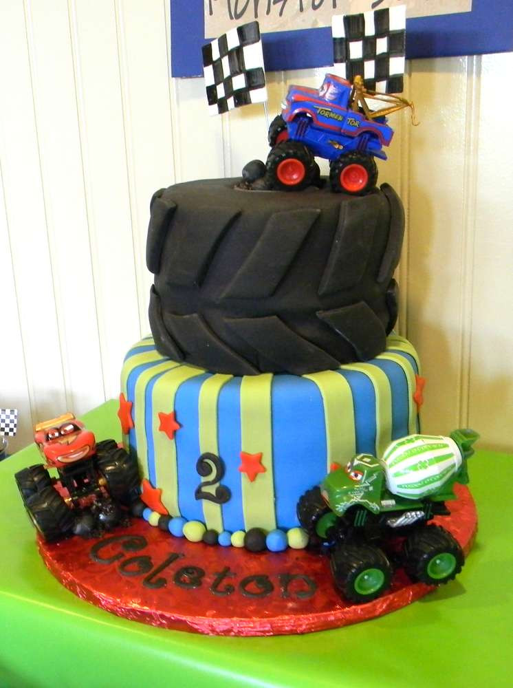 Monster Truck Birthday Party
 Mater Monster Truck Party Birthday Party Ideas