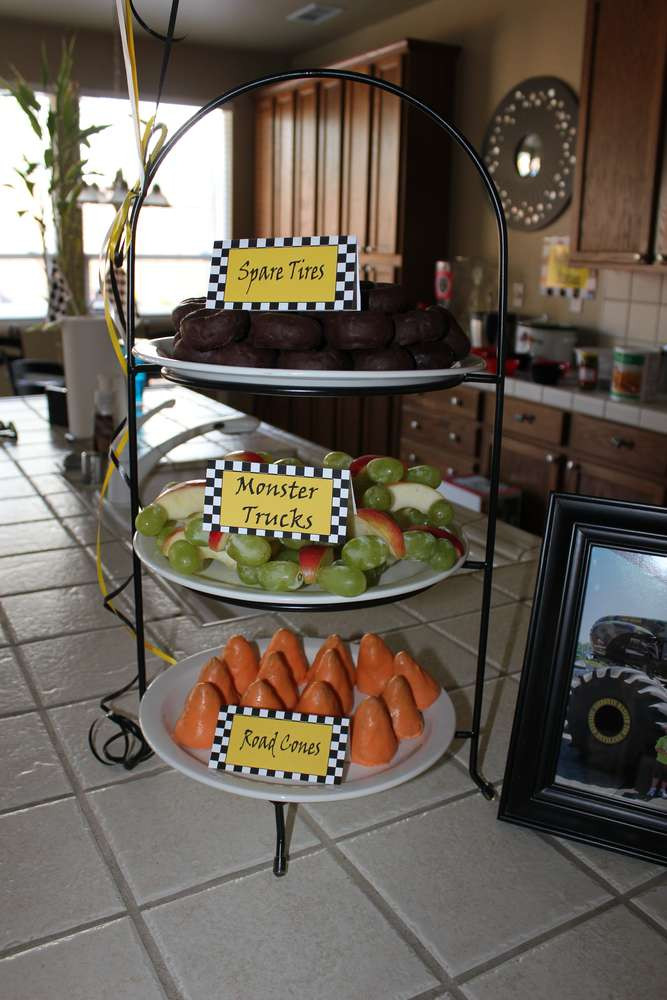 Monster Truck Birthday Party
 Monster Truck Birthday Party Ideas 4 of 37