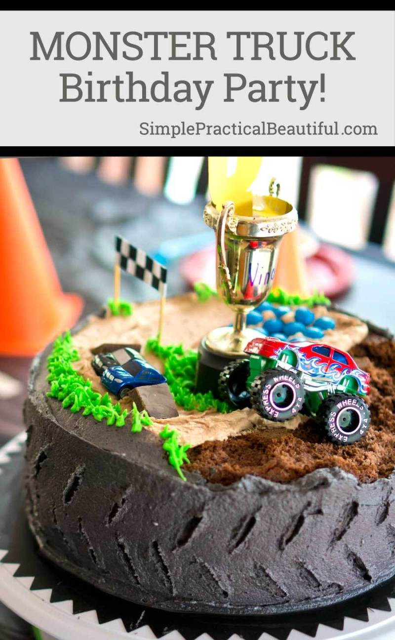 Monster Truck Birthday Party
 Monster Truck Birthday Party Simple Practical Beautiful