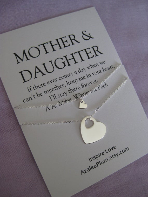 Mother And Daughter Gift Ideas
 Mom MOTHER Daughter Necklace Mother of Bride Gift by