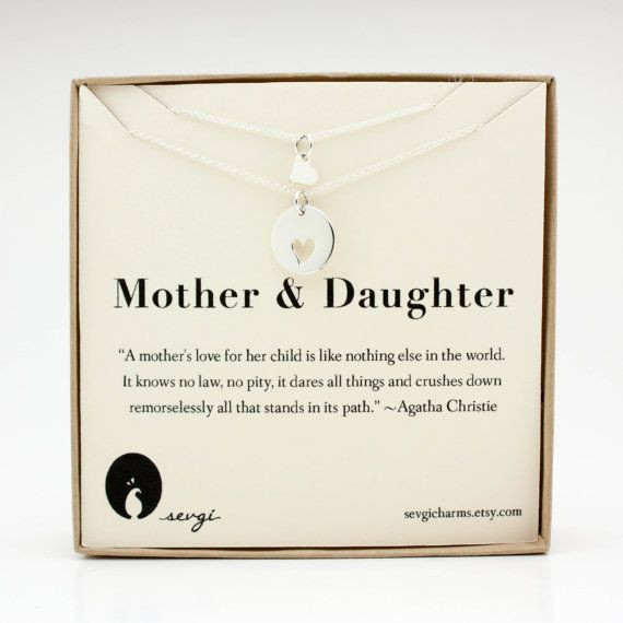 Mother And Daughter Gift Ideas
 Mother Daughter Necklace Set Kids & Baby Sterling