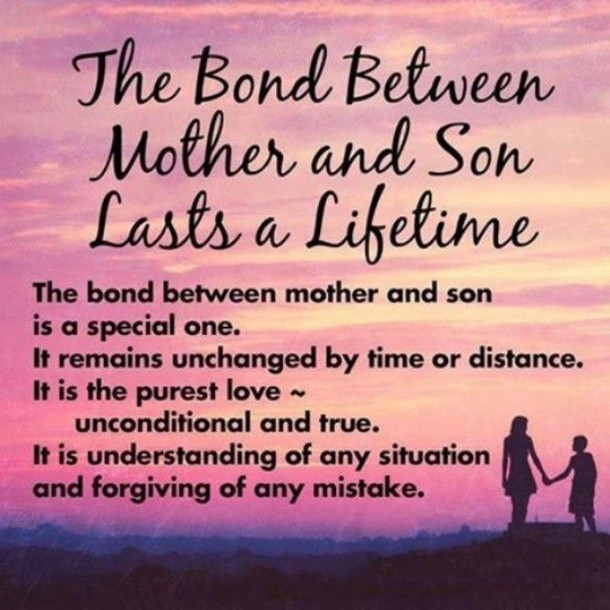 Mother And Son Love Quote
 10 Best Mother And Son Quotes