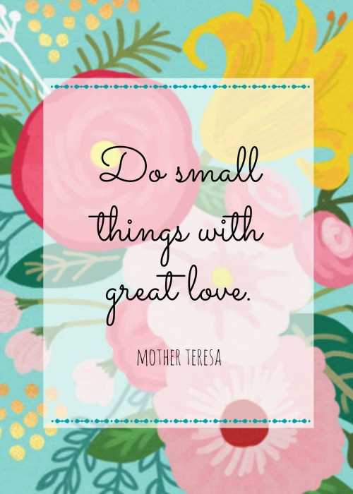 Mother Appreciation Quotes
 Mother Teresa Quotes About Volunteering QuotesGram