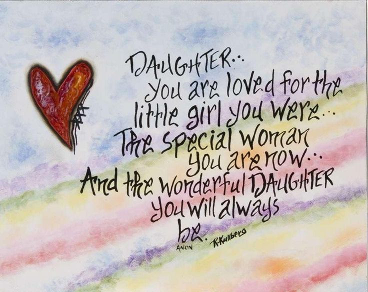 Mother Birthday Quotes From Daughter
 daughter you are loved for the little girl you were