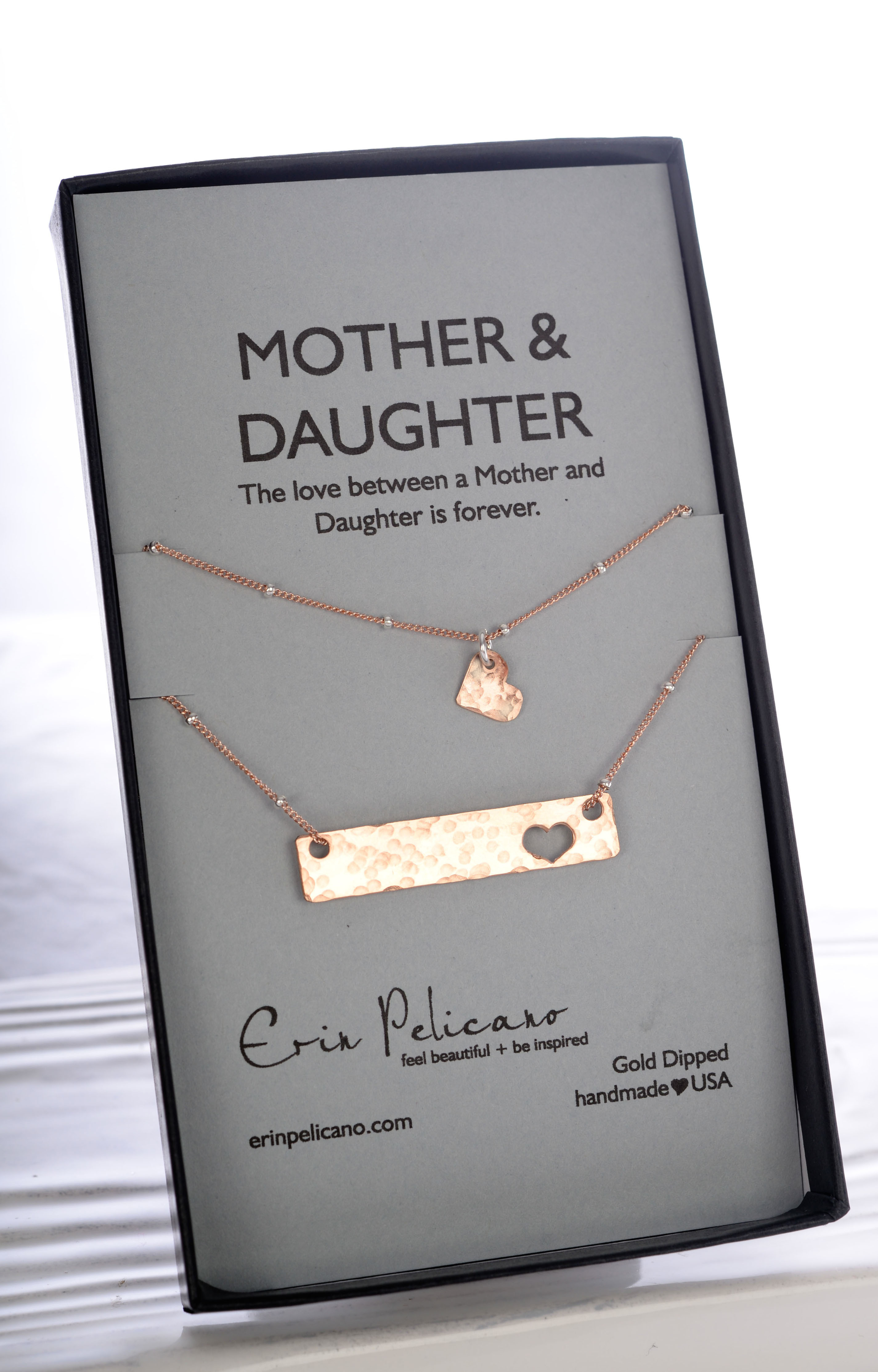 Mother Daughter Gift Ideas
 Mother Daughter Bar Necklace Set