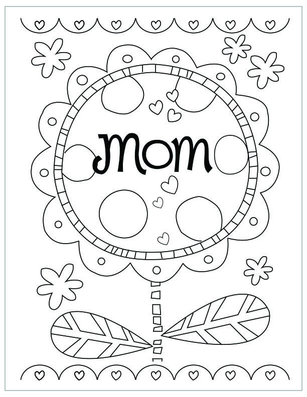 Mother Day Coloring Pages To Print
 159 best Mother s Day Coloring Pages and Crafts images on