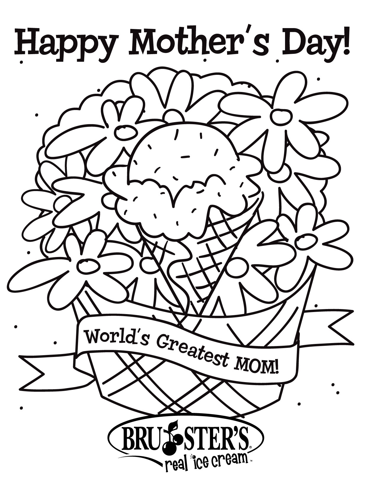 Mother Day Coloring Pages To Print
 Free Printable Mothers Day Coloring Pages For Kids