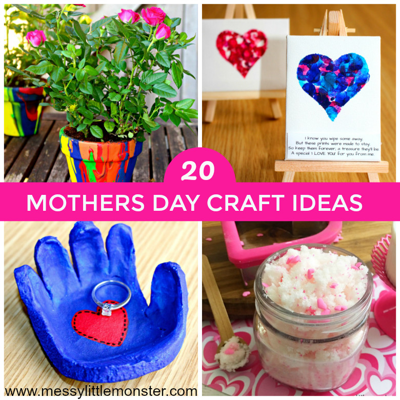 Mother Day Craft Gift Ideas
 Mothers Day Craft Ideas Messy Little Monster