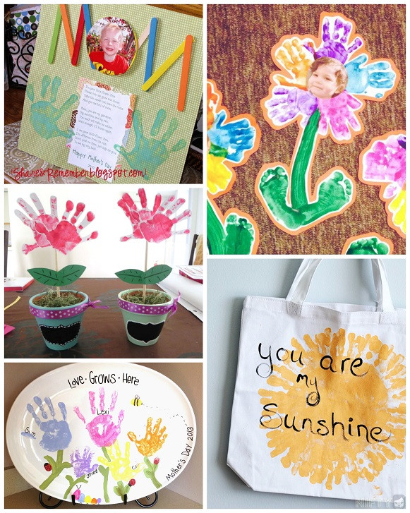 Mother Day Craft Gift Ideas
 Mother s Day Handprint Crafts & Gift Ideas for Kids to