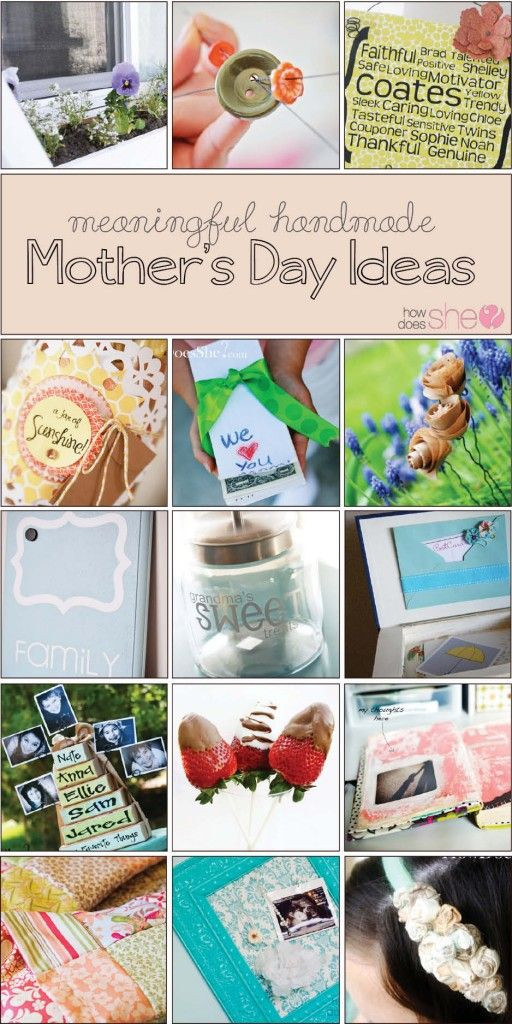 Mother Day Gift Ideas Handmade
 Last Minute Mother s day Gifts Gift ideas