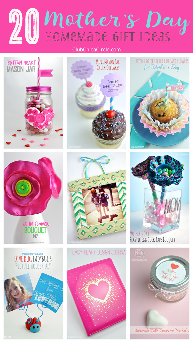 Mother Day Homemade Gift Ideas
 20 Mother s Day Homemade Gift Ideas