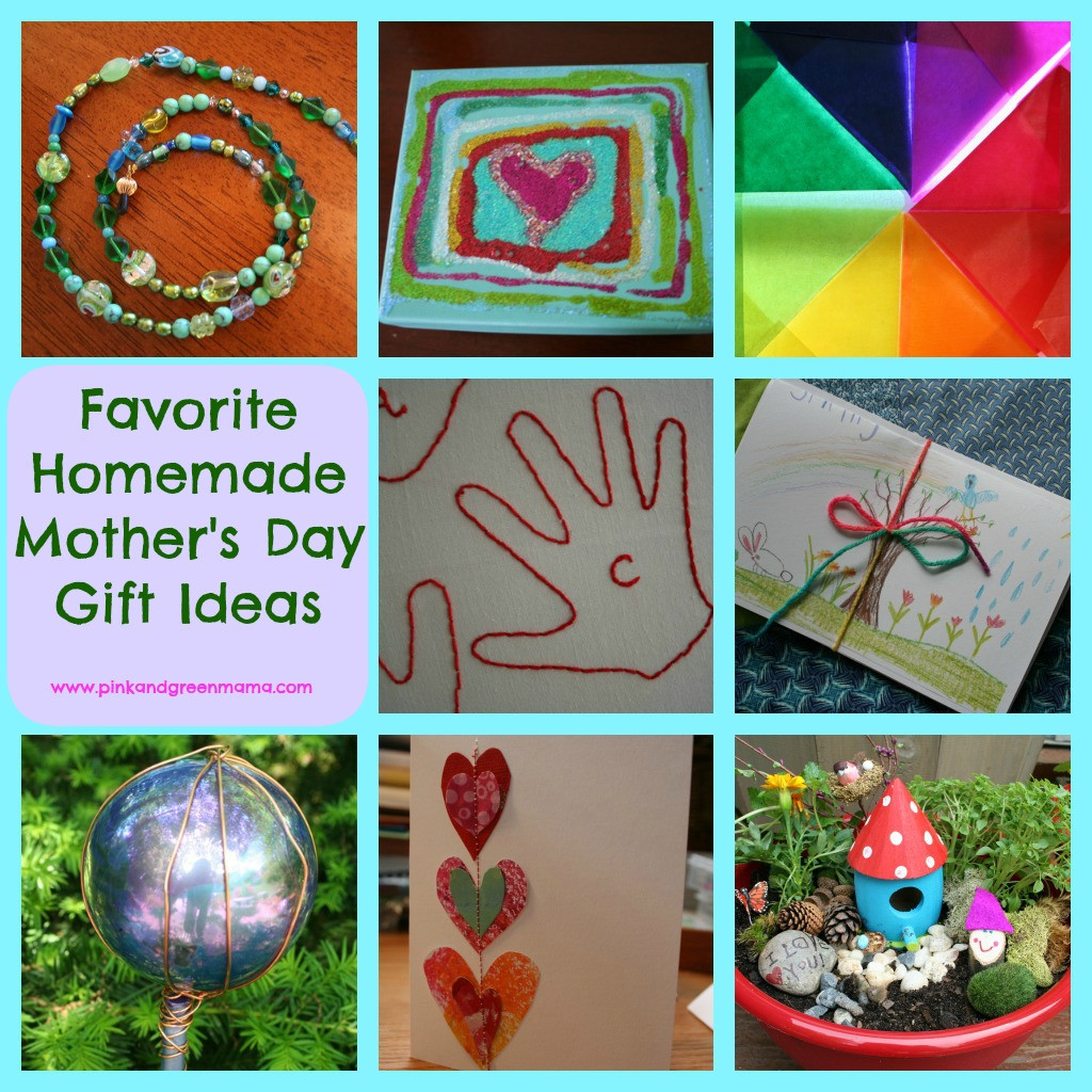 Mother Day Homemade Gift Ideas
 Pink and Green Mama Homemade Mother s Day Gift Ideas