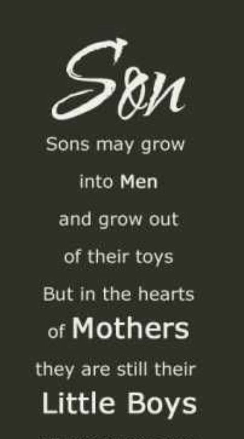 Mother Loves Son Quotes
 17 Best Mom Son Quotes on Pinterest