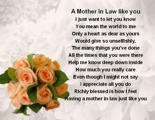 Mother N Law Quotes
 40 Beautiful Heart Touching Mother In Law Quotes