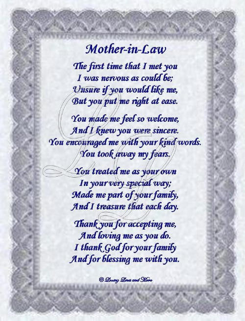 Mother N Law Quotes
 Mother Daughter In Law Quotes QuotesGram