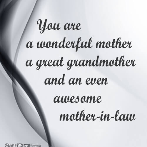 Mother N Law Quotes
 Birthday Wishes for Mother in Law Cards Wishes