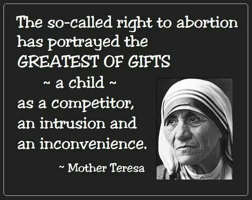 Mother Teresa Abortion Quote
 Mother Teresa Quotes Education QuotesGram