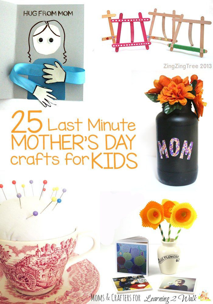 Mother'S Day Craft Gift Ideas
 98 best images about Kids Mother s Day Activities on