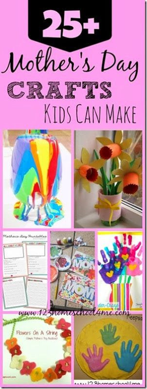 Mother'S Day Craft Gift Ideas
 25 Mothers Day Crafts so many super cute and clever