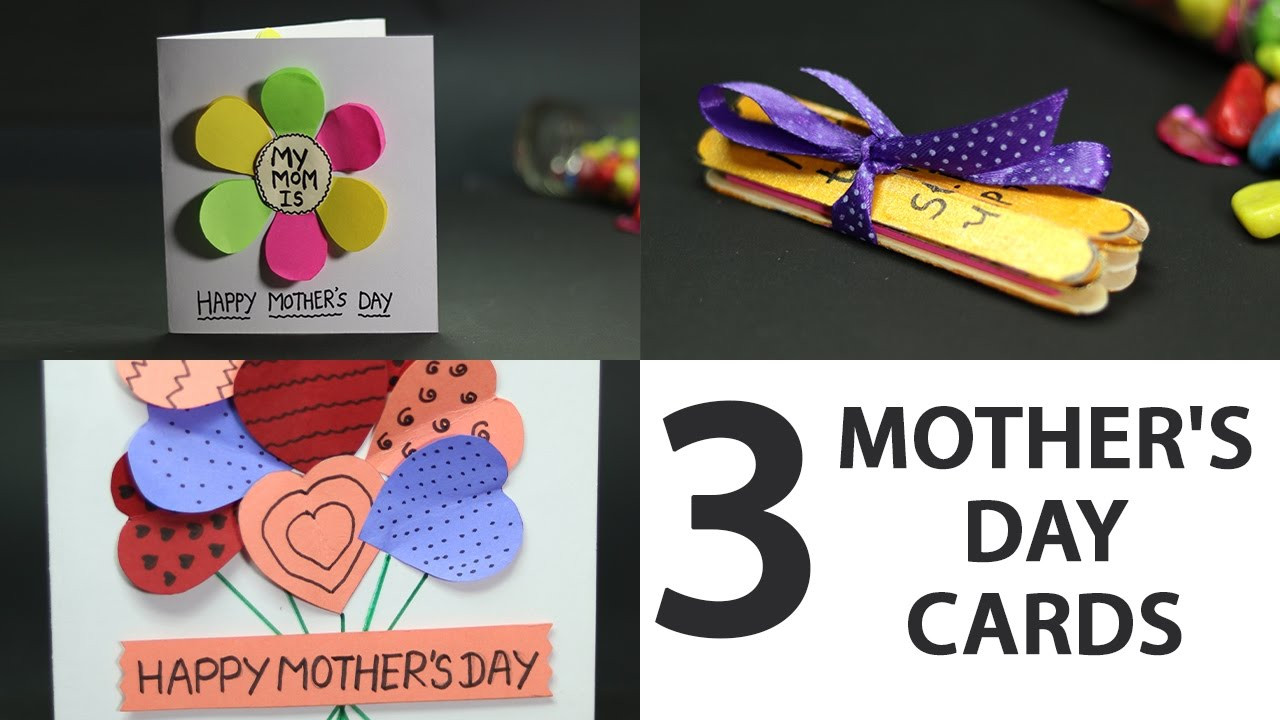 Mother'S Day Gift Card Ideas
 Easy & Cute Mother s Day Card Gift Ideas for Kids from