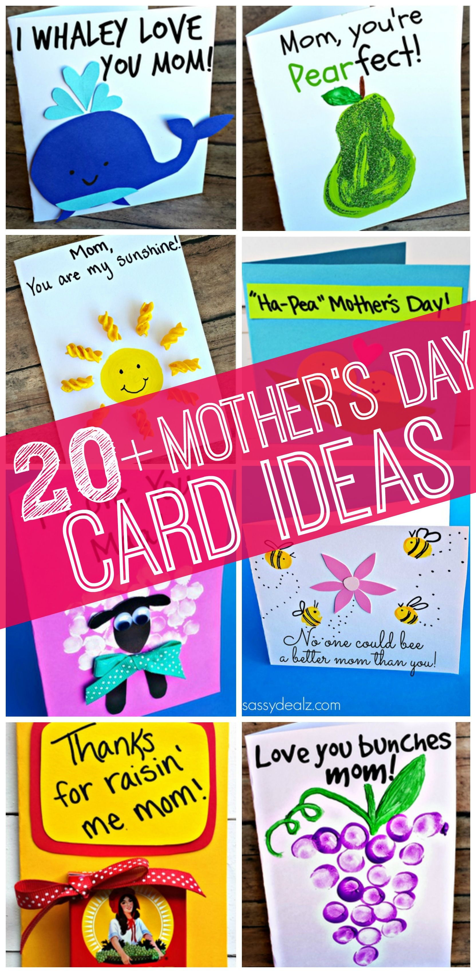 Mother'S Day Gift Card Ideas
 Easy Mother s Day Cards & Crafts for Kids to Make