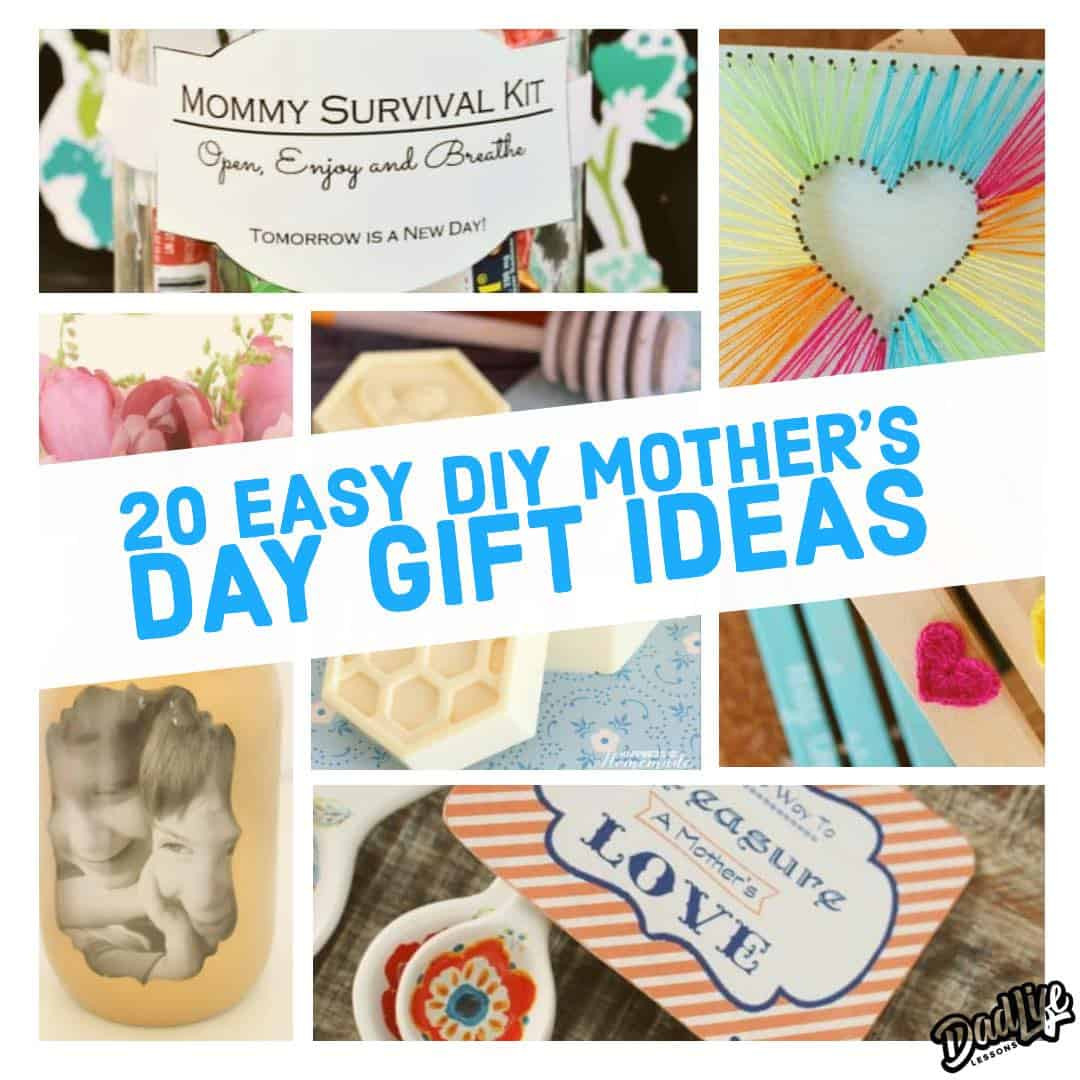 Mother'S Day Gift Ideas 2019
 Top 20 Easy DIY Mother s Day Gift Ideas Dad Life Lessons