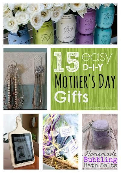 Mother'S Day Gift Ideas Diy
 15 Easy DIY Mothers Day Gifts