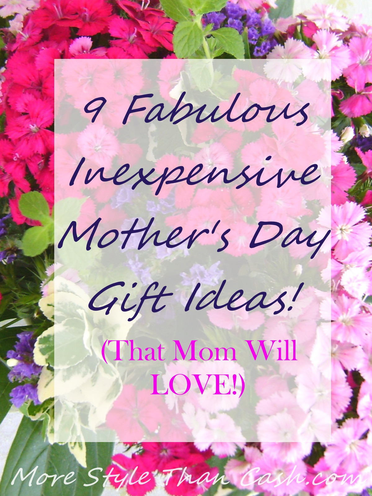 Mother'S Day Gift Ideas
 Longest Lasting Inexpensive Cut Flowers