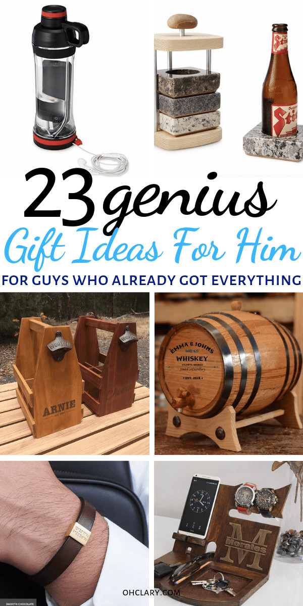 Mother'S Day Gift Ideas For Hard To Buy
 23 Unique Gift Ideas for Men Who Have Everything Best
