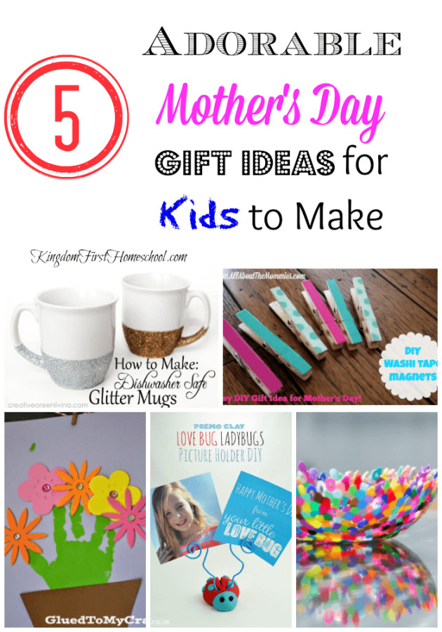 Mother'S Day Gift Ideas From Toddlers
 5 Adorable Mother s Day Gift Ideas for Kids to Make